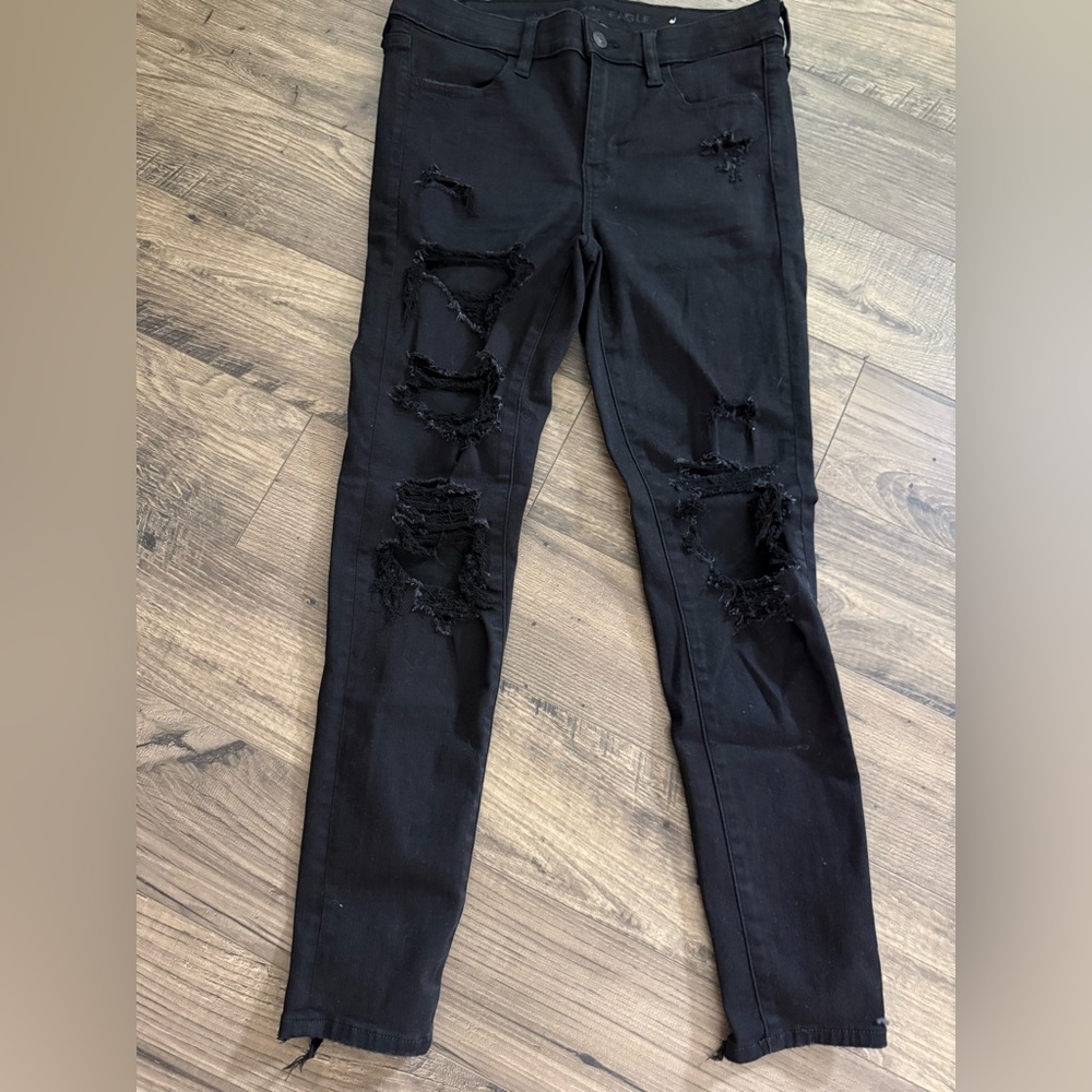 American Eagle Women’s Jeans Ankle Skinny Next Level Size 8 Short
